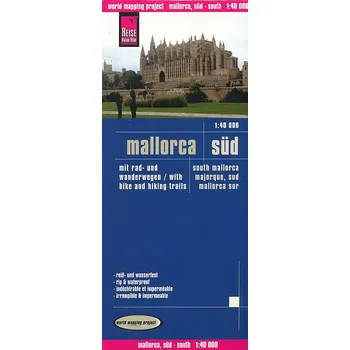 Reise Know-How Verlag mapa Mallorca south 1:40 t.