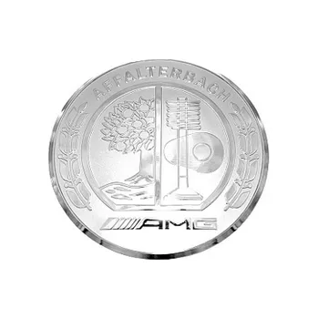Znak automobilu Znak / Logo na TOUCHPAD s ovladačem AMG - stříbrný (chromový) (29mm) EIC-182