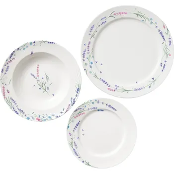 Talíř TESCOMA Provence 385412.00 12 ks bílý/levandule