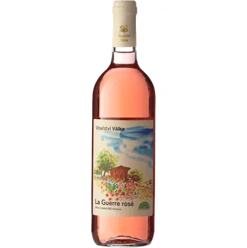 Víno Cuvée La Guerre rosé 2021, pozdní sběr, Vinařství Válka, suché