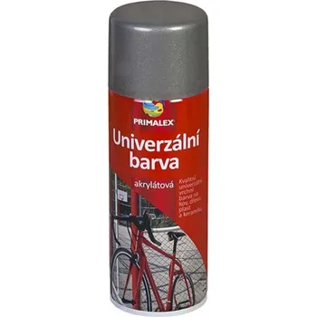 Barva ve spreji Primalex Sprej RAL 9007 šedý hliník LESK 400ml
