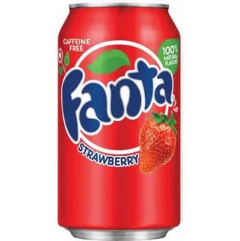Limonáda The Coca Cola Company Fanta Strawberry 355 ml