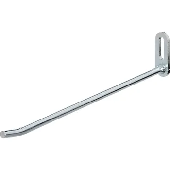 Věšák ALBERTS Hák pro děrované desky 7 mm, pozink