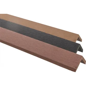 Plot Ukončovací lišta WPC Guttadeck, oak brown, 2900mm