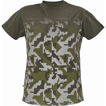 pracovní tričko Cerva Tričko NEURUM tmavě olivová S