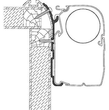 Markýza Adaptér Eura Mobil 300 cm