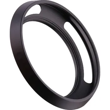 Kovová sluneční clona retro design 43 mm SLIM (Tenká kovová sluneční clona se závitem pro filtr o stejném průměru)