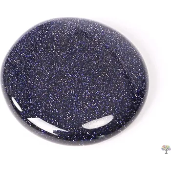 Drahý kámen Magieprirody.cz Hmatka Avanturin modrý 35 - 40 mm placička #92