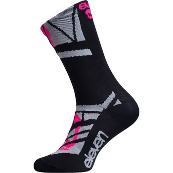 Pánské ponožky Cyklistické ponožky ELEVEN Suuri+ Skull Pink Velikost: XL (45-47)
