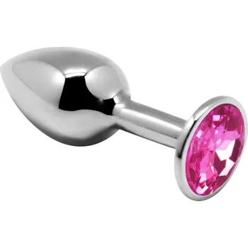 Anální šperk Alive Mini Metal Butt Plug Anal Pleasure Pink L