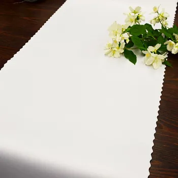 ubrus Běhoun v metráži Gastro HT bílá H-200-2000 40 zakončení vlnkou