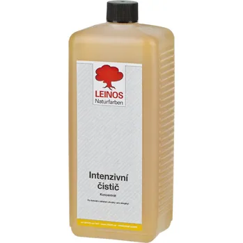 Čistič podlahy LEINOS 935 Intenzivní čistič (1L) - pro čištění dřeva, kamene a zdiva v exteriéru i interiéru. Odstraňuje špínu, řasy a houby.