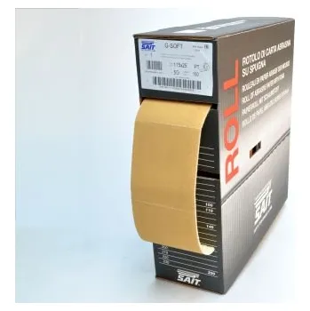 Brusný papír SAIT Role SOF brusný papír molitan SAITAC 5G 115x25 P220