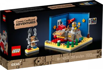 Stavebnice LEGO LEGO Ideas 40533 Dobrodružství v raketoplánu z krabic