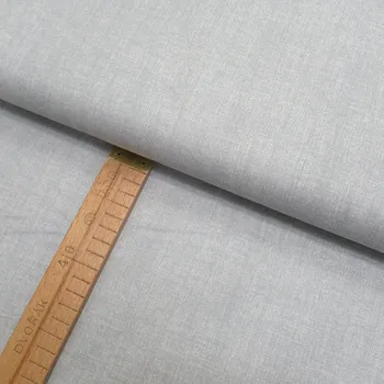 Bavlněné plátno - Lněná půda světle šedá - šíře 150cm