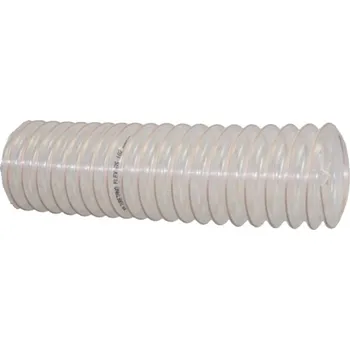 Zavlažování ESPIROFLEX 60/63,6 Flexadur PU-1BS FOOD- Hadice pro odsávání abraziv, odolná proti hydrolýze a hnilobě -35/+85°C, EU 10/2011