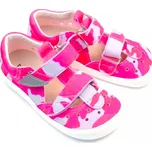 Beda Barefoot sandály Pink Military EUR 22