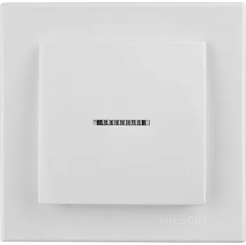 Elektrická zásuvka e2 elektro GmbH Tlačítko s čočkou bílá MODE