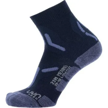 Pánské ponožky Pánské turistické ponožky UYN TREKKING 2IN MERINO LOW CUT - tmavě modrá 35/38