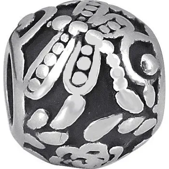 Přívěsek Šperky4U Navlékací ocelový přívěšek korálek s vážkami - K0110