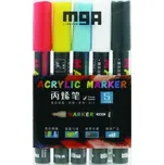 Akrylový popisovač 5ks i na keramiku,sklo,kameny