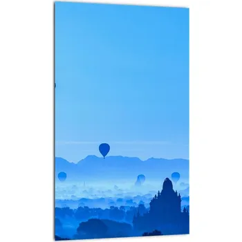 Obraz LuxusniObrazy.cz Obraz - Balóny nad krajinou