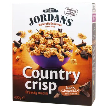 Jordans Country Crisp Dark Chocolate 400 g