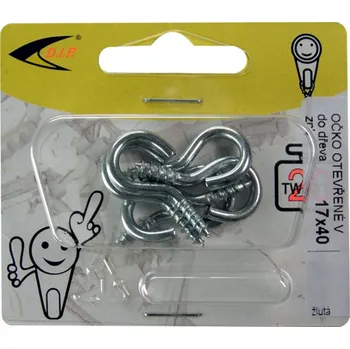 Věšák D.I.P. Oko otevřené 17x40 blistr