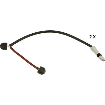 Brzdová destička Výstražný kontakt, opotřebení obložení TRW GIC315