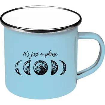 Barevný plecháček - nerezový lem s potiskem It's just a phase