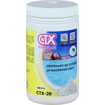Bazénová chemie Pooltechnika CTX 20 granulát zvyšující pH 1 kg