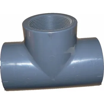 Pooltechnika T-kus 90° L/závit vnitřní PVC d40x1 1/4"