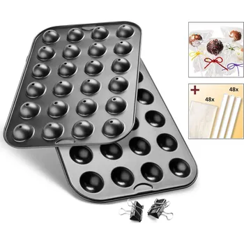 Forma na pečení ZENKER Forma na CAKE-POPS-SET ø 4 cm, 24 ks