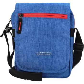 Kabelka Látková crossbody taška modrá - Mustang Javery modrá