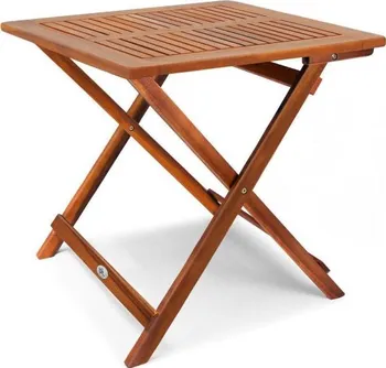 Zahradní stůl InternetovaZahrada Zahradní stolek 70 x 70 cm akátového dřevo