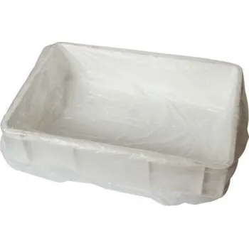 Pytle na odpadky Pytel do přepravek HDPE 100 x 60 transparent - 1 ks