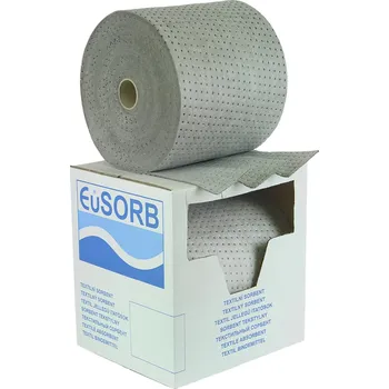 Sorbent Univerzální sorpční koberec, silný, MEDIUM, 40 cm × 53 m, 3× perforace