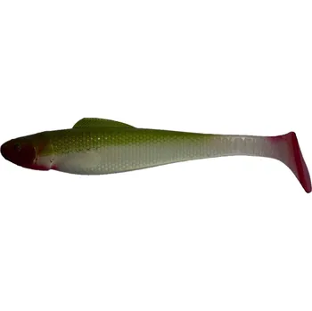 Umělá nástraha Gumová nástraha Relax Ohio 5" GOLD PEARL DARK GREEN RED TAIL 12,5cm (1ks)