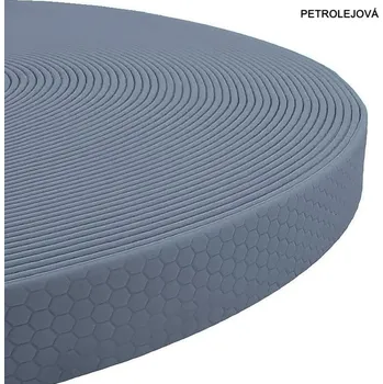 Vodítko pro psa RAK-Brno Stopovačka Hexa - petrolejová Délka: 0,2 m, Ucho: Ne, Šířka: 16 mm