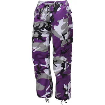 ROTHCO Kalhoty dámské PARATROOPER VIOLET CAMO velikost: M