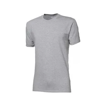 Pánské tričko Progress ORIGINAL pánské BAMBUS šedý melír XXXL; Šedá triko