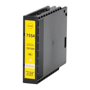 VybavKancl Epson T7554A - kompatibilní cartridge XL žlutá