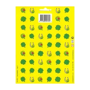 samolepka SAMOLEPKY - ČTYŘLÍSTEK ŽLUTÁ