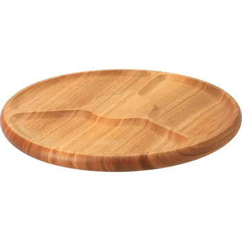 ČistéDřevo CZ367 servírovací dělený talíř 33 cm