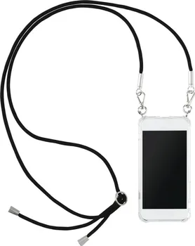 Pouzdro na mobilní telefon Hama Cross-Body se šňůrkou pro Apple iPhone 12/12 Pro průhledné
