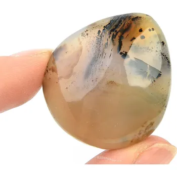 Přírodní kámen Achát hladká kapka 22,5g