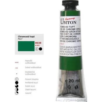 Olejová barva Olejová barva 20ml - Chromoxid tupý/ 2