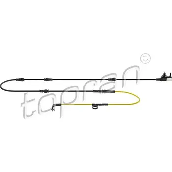 Brzdový systém Výstražný kontakt, opotřebení obložení TOPRAN 638 970