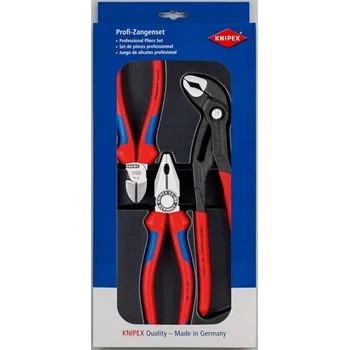 Kleště KNIPEX Sada klešti - Bestseller-set 3dílná