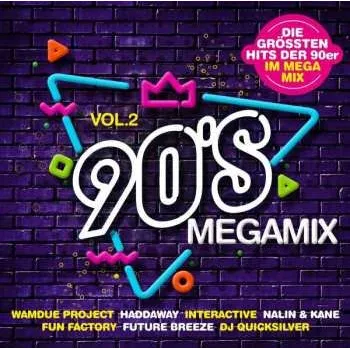 Zahraniční hudba 2CD Various: 90's Megamix Vol. 2 2020
